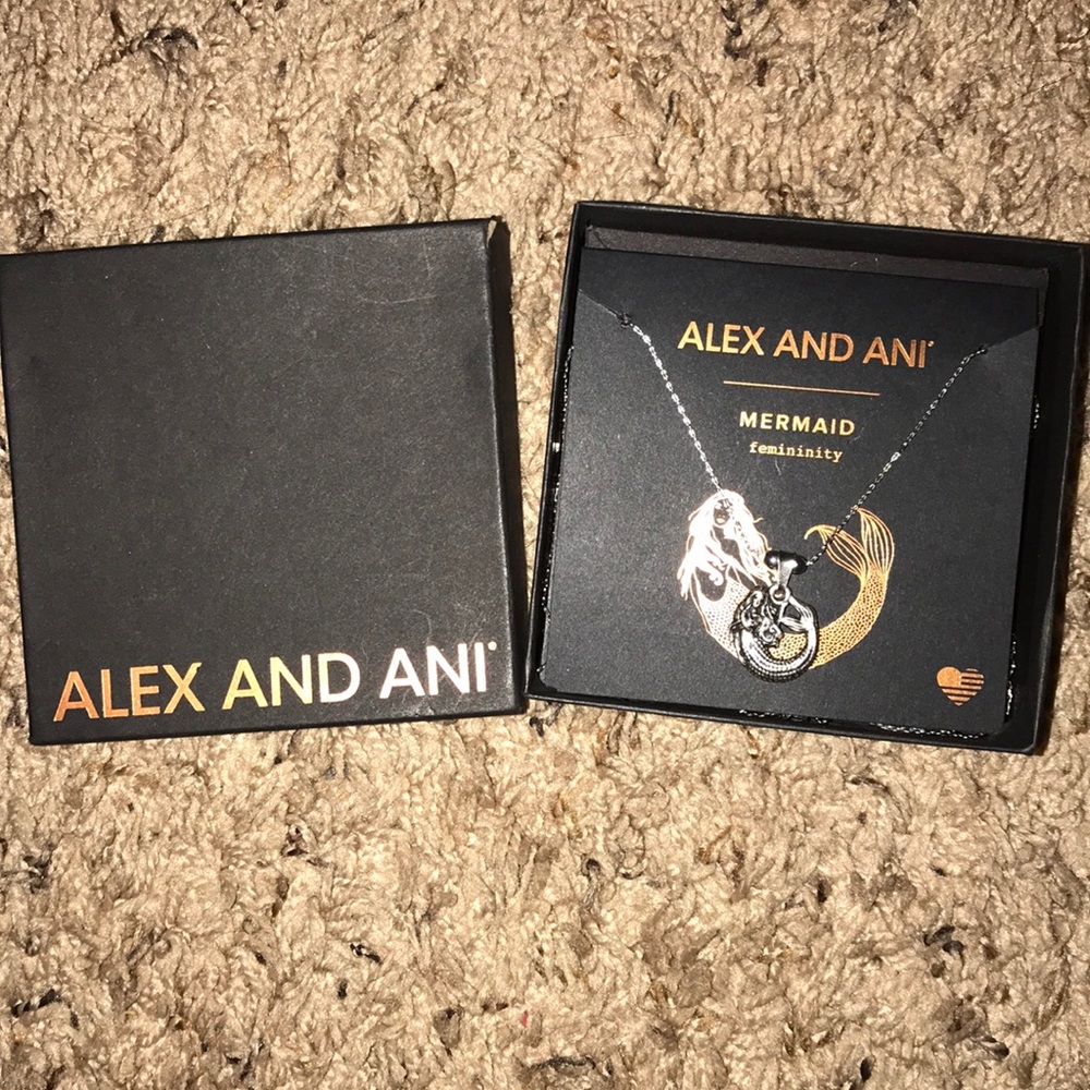 Alex and ani mermaid necklace!!